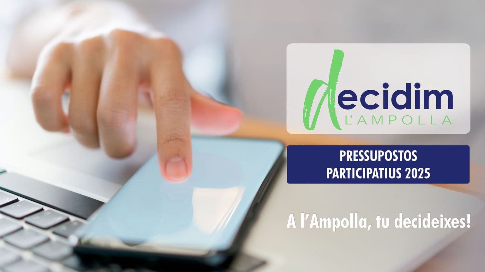 Decidim l'Ampolla 2025