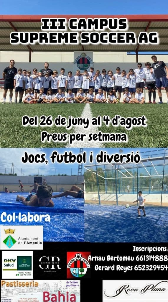 Campus d'estiu de futbol