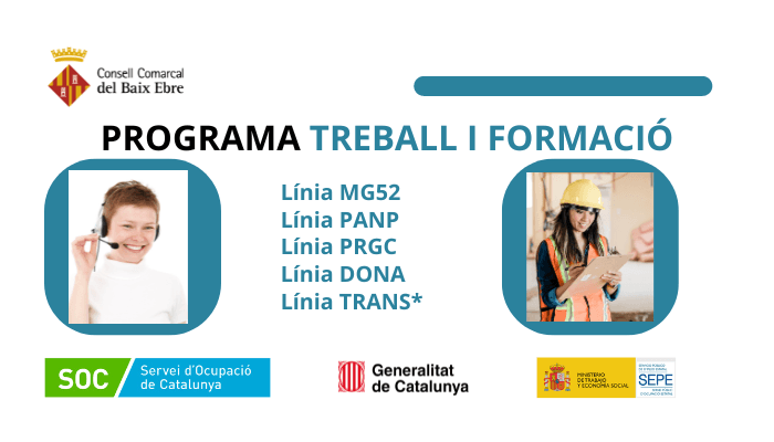 Programa Treball i Formació 2023