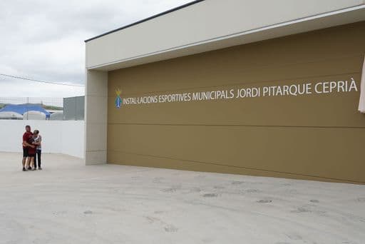 Les instal·lacions esportives de l’Ampolla ja porten el nom de Jordi Pitarque Ceprià