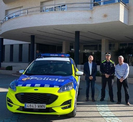 La Policia Local de l'Ampolla estrena un nou vehicle