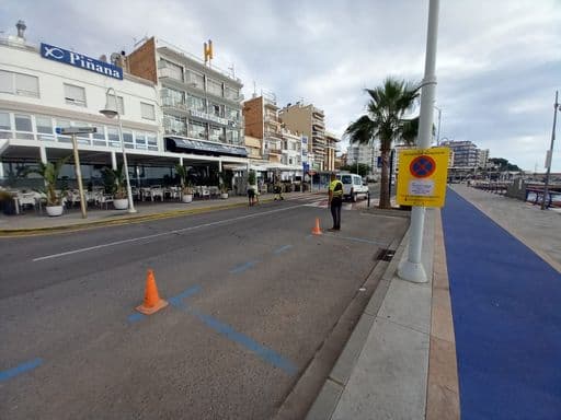 Ports de la Generalitat inicia la urbanització del passeig Marítim de l'Ampolla per millorar la mobilitat dels vianants