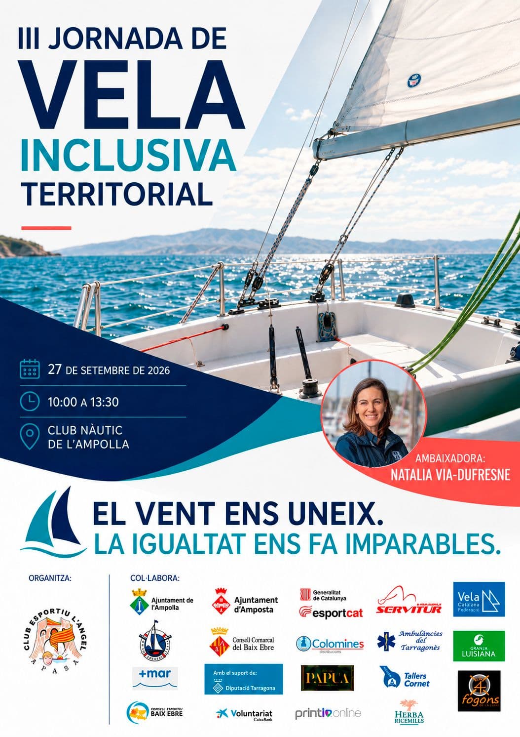 L’Ampolla torna a acollir la III Jornada de Vela Inclusiva Territorial