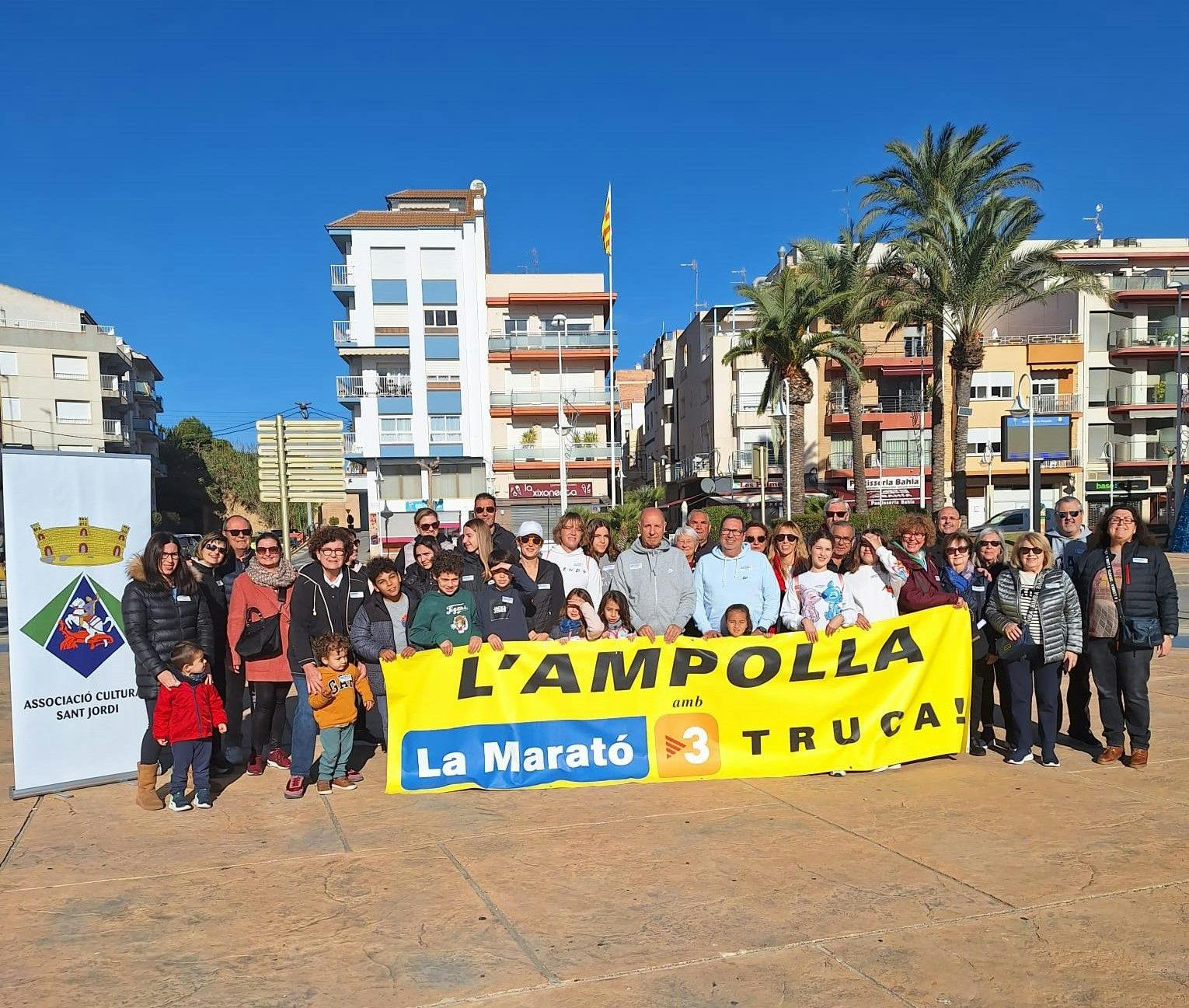 L’Ampolla aporta 2.148,50 euros a La Marató de TV3 per a la salut sexual i reproductiva