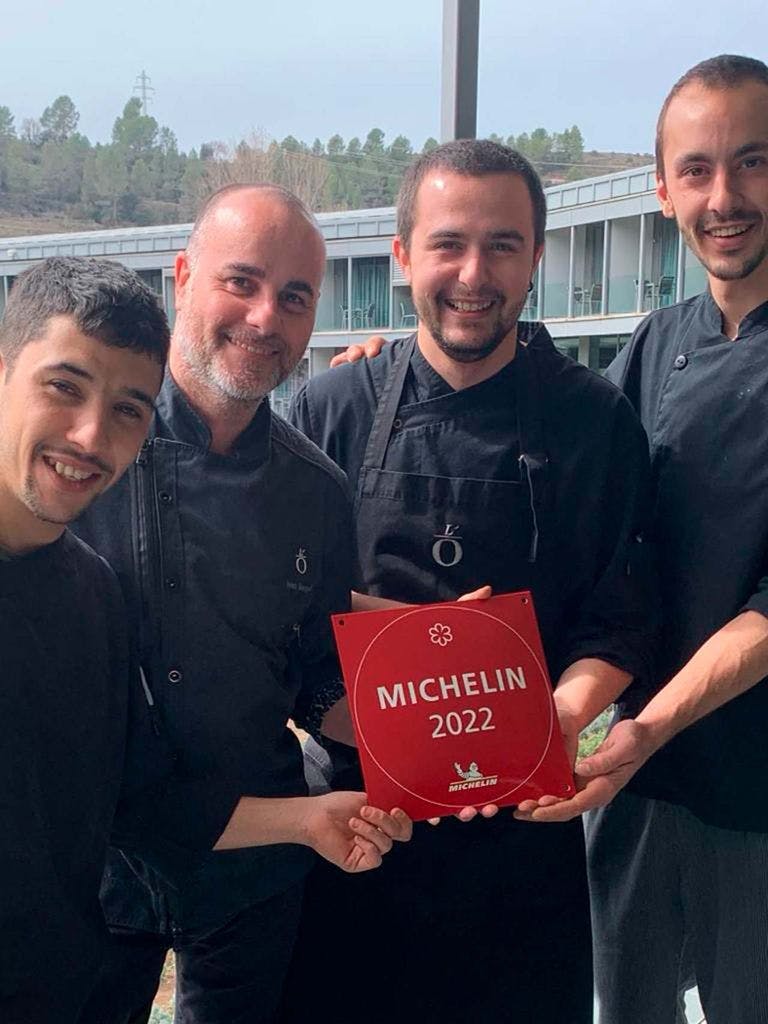 Ivan Margalef amb l'Estrella Michelin 2022