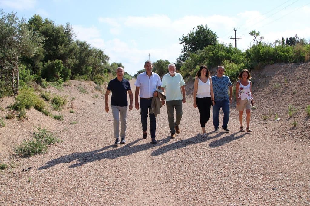 Visita inauguració Via Verda del Delta de l'Ebre