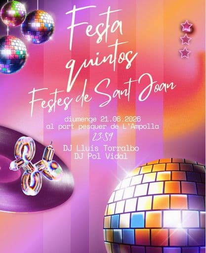 L’Ampolla dona el tret de sortida a unes setmanes d’intensa activitat amb les Festes Majors de Sant Joan 2026